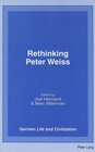 Buchcover Rethinking Peter Weiss