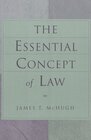 Buchcover The Essential Concept of Law