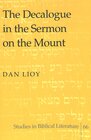 Buchcover The Decalogue in the Sermon on the Mount