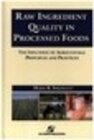 Buchcover Raw Ingredients in the Processed Foods: The Influence of Agricultural Principles and Practices