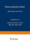 Buchcover Rhesus haemolytic disease: Selected papers and extracts