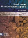 Buchcover Handbook of Pharmaceutical Excipients