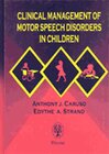 Buchcover Clinical Management of Motor Speech Disorders in Children