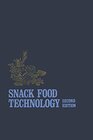 Buchcover Snack Food Technology