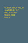 Buchcover Higher Education: Handbook of Theory and Research