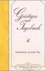 Buchcover Geistiges Tagebuch