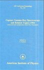 Buchcover Capture Gamma-Ray Spectroscopy and Related Topics