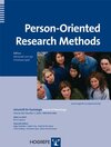 Buchcover Person-Oriented Research Methods