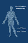 Buchcover Biomedical Ethics Reviews · 1984