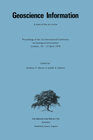 Buchcover Geoscience Information