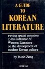 Buchcover A Guide to Korean Literature