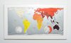Buchcover Futuremap Version2 - Yellow to Red to Purple magnetic, biegsame Magnetplatte