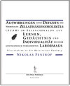 Buchcover Auswirkungen eines Defizits des Neuronalen Zelladhäsionsmoleküls (NCAM) im Telencephalon auf Lernen, Gedächtnis und Indi