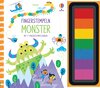 Buchcover Fingerstempeln: Monster