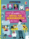 Buchcover Usborne Minis: Gut getarnt! Rätsel für Geheimagenten