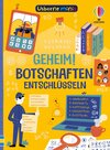 Buchcover Usborne Minis: Geheim! Botschaften entschlüsseln