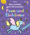 Buchcover Kleine Kreativ-Werkstatt: Ganz einfach ganz viel ausmalen: Feen und Einhörner