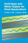 Buchcover HYDROLOGY AND WATER SUPPLY FOR POND AQUACULTURE
