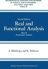 Buchcover REAL AND FUNCTIONAL ANALYSIS