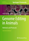 Buchcover Genome Editing in Animals