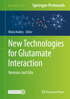 Buchcover New Technologies for Glutamate Interaction