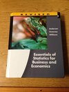 Buchcover Essentials of Statistics for Business and Economics