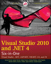 Buchcover Visual Studio 2010 and .NET 4 Six-in-One