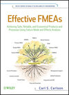 Buchcover Effective FMEAs
