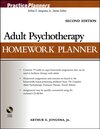 Buchcover Adult Psychotherapy Homework Planner