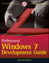 Buchcover Professional Windows 7 Development Guide