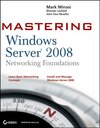 Buchcover Mastering Windows Server 2008 Networking Foundations