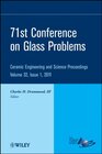 Buchcover 71st Glass Problems Conference: A Collection of Papers Presented at the 71st Conference on Glass Problems, The Ohio Stat