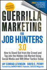 Buchcover Guerrilla Marketing for Job Hunters 3.0