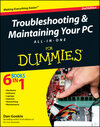 Buchcover Troubleshooting and Maintaining Your PC All-in-One For Dummies