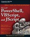 Buchcover Microsoft PowerShell, VBScript and JScript Bible (English Edition)
