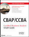 Buchcover CBAP / CCBA Certified Business Analysis Study Guide