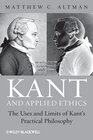 Buchcover Kant and Applied Ethics