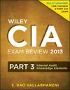 Buchcover Wiley CIA Exam Review 2013