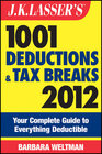 Buchcover J.K. Lasser's 1001 Deductions and Tax Breaks 2012