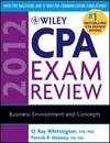 Buchcover Wiley CPA Exam Review 2012, Business Environment and Concepts
