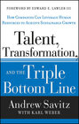 Buchcover Talent, Transformation, and the Triple Bottom Line