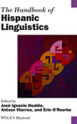 Buchcover The Handbook of Hispanic Linguistics