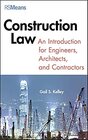 Buchcover Construction Law: An Introduction for Engineers, Architects, and Contractors (RSMeans)