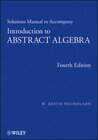 Buchcover Introduction to Abstract Algebra