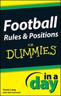 Buchcover Football Rules and Positions In A Day For Dummies (English Edition)