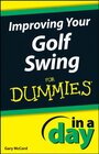 Buchcover Improving Your Golf Swing In A Day For Dummies (English Edition)