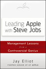 Buchcover Leading Apple With Steve Jobs