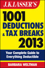 Buchcover J.K. Lasser's 1001 Deductions and Tax Breaks 2013