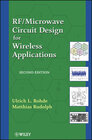 Buchcover RF / Microwave Circuit Design for Wireless Applications
