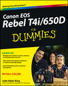 Buchcover Canon EOS Rebel T4i/650D For Dummies